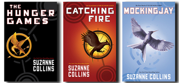 Hunger Games, Catching Fire, Mocking Jay Novels